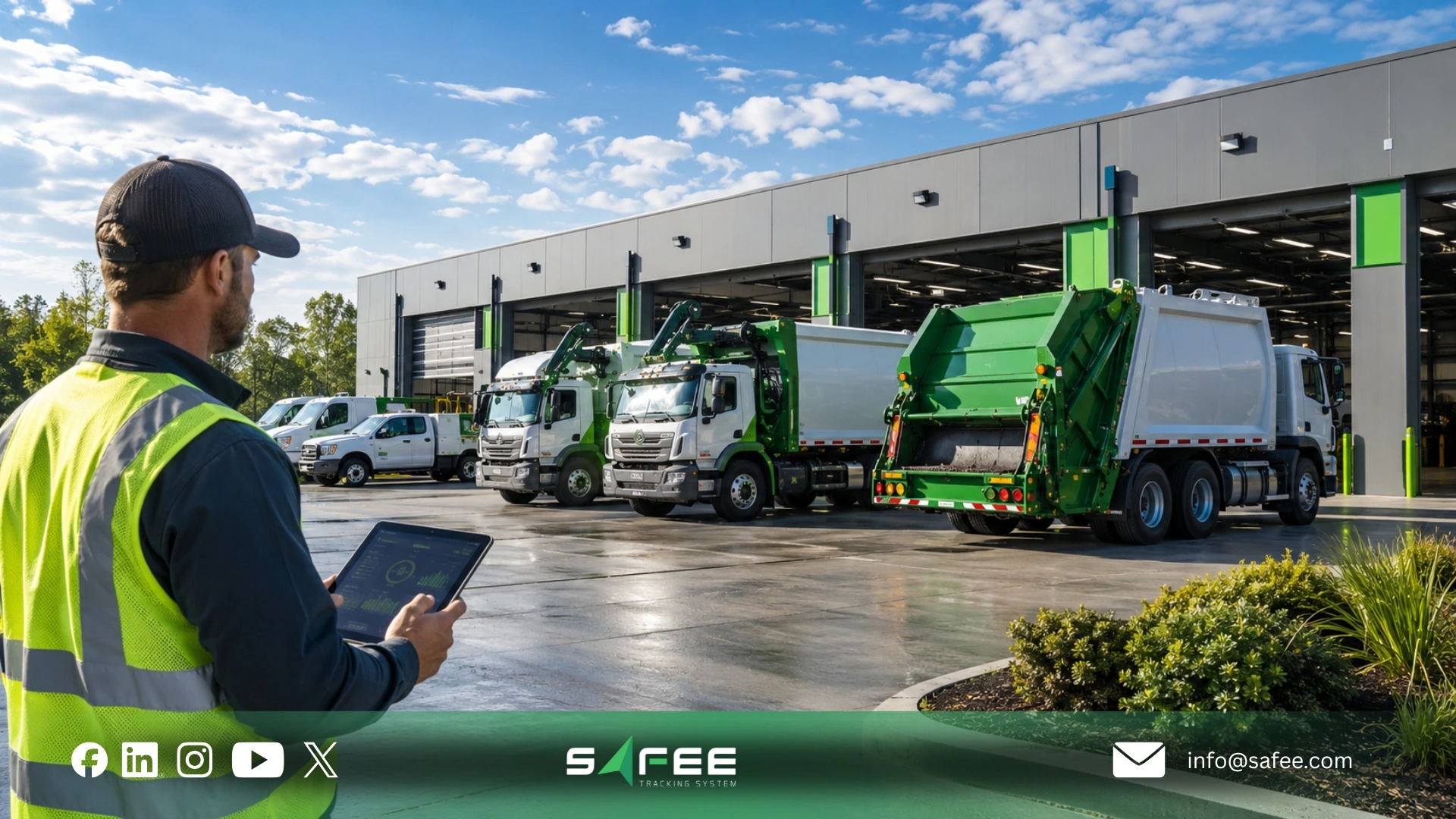 Why choose Safee for your waste management fleet operations?