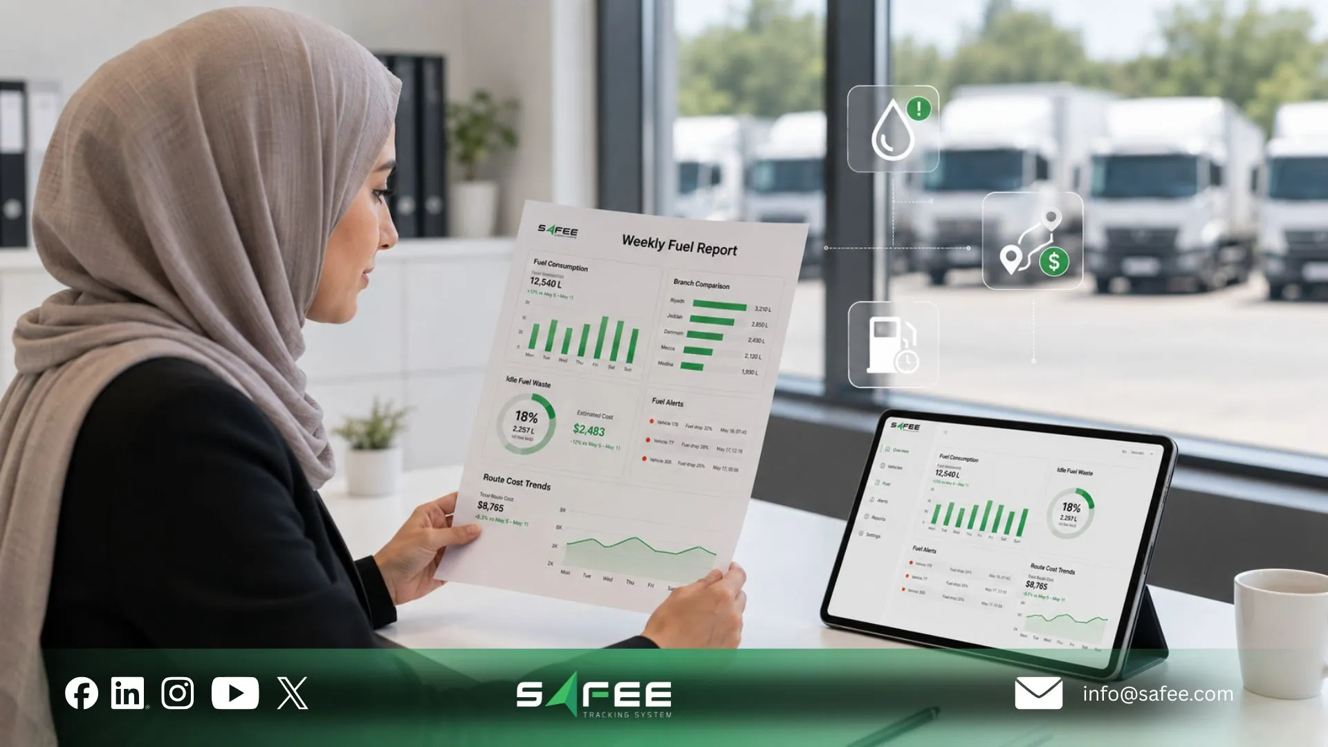 7 Fleet Management Fuel Monitoring KPIs to Review Weekly 2 7 fleet management fuel consumption KPIs to review weekly