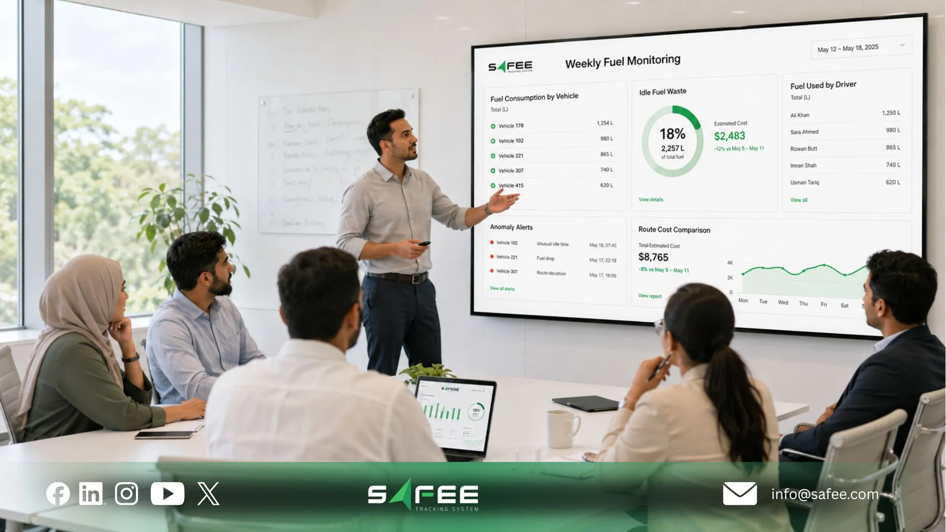 7 Fleet Management Fuel Monitoring KPIs to Review Weekly 3 How to run a weekly fuel monitoring workflow?