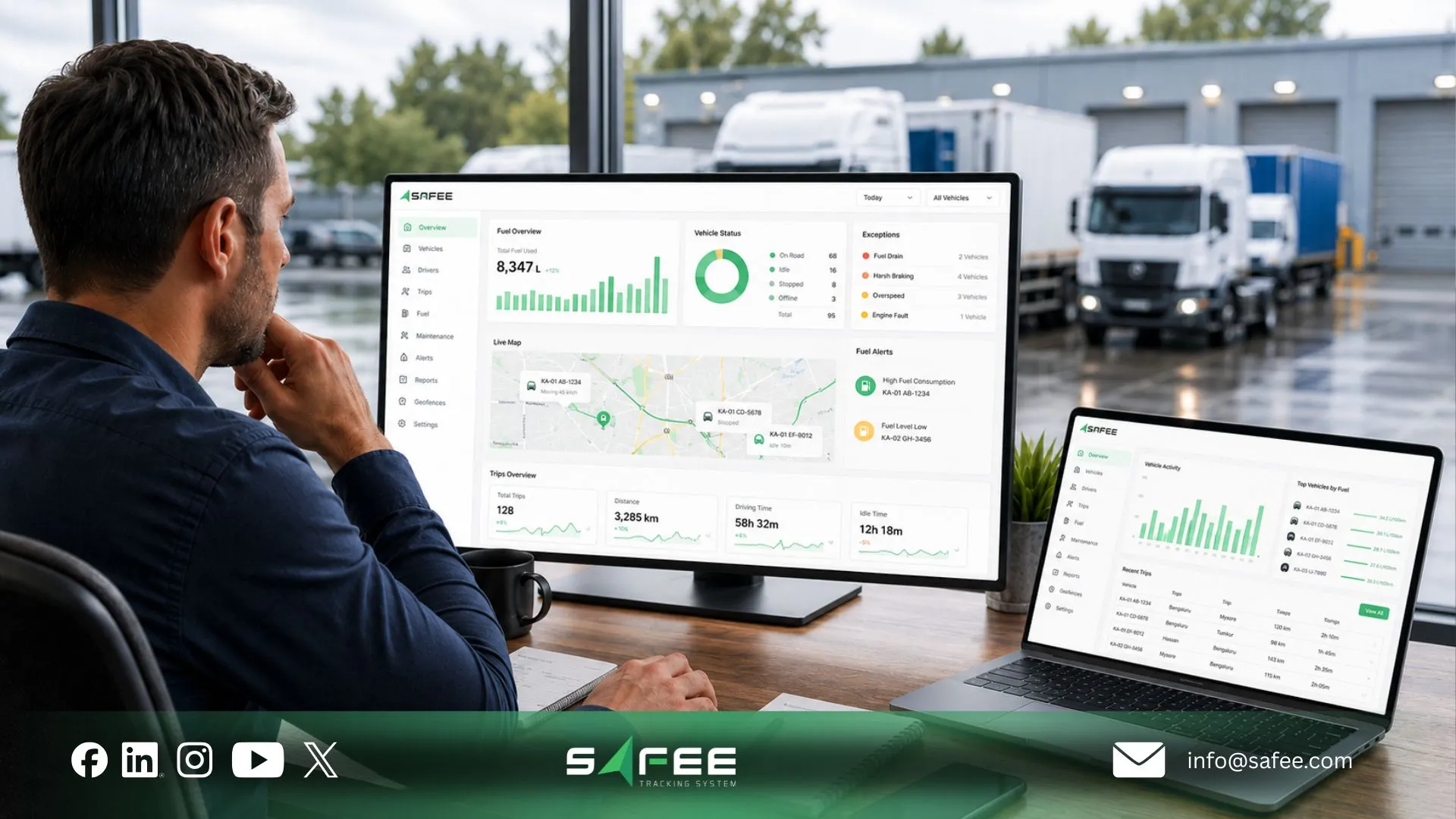 Which Fleet Fuel Management Solutions Fit Your Operation? 4 Why does Safee fit commercial fleet fuel management?