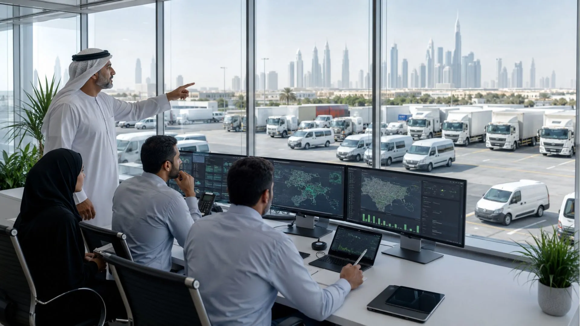 How AI in Fleet Management Services Improves Daily Decisions