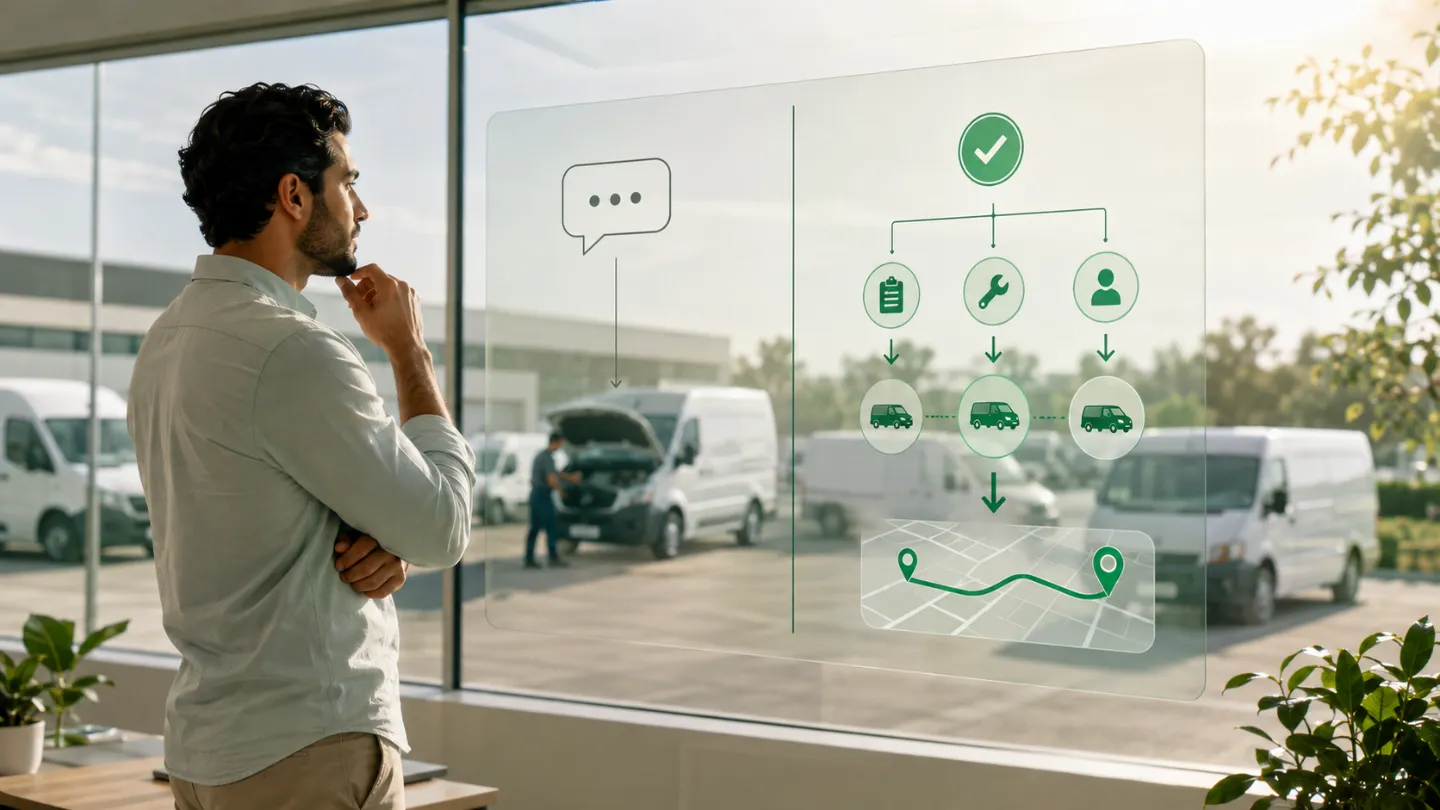 AI Fleet Management Recommendations: When Is an AI Answer Safe to Act On?