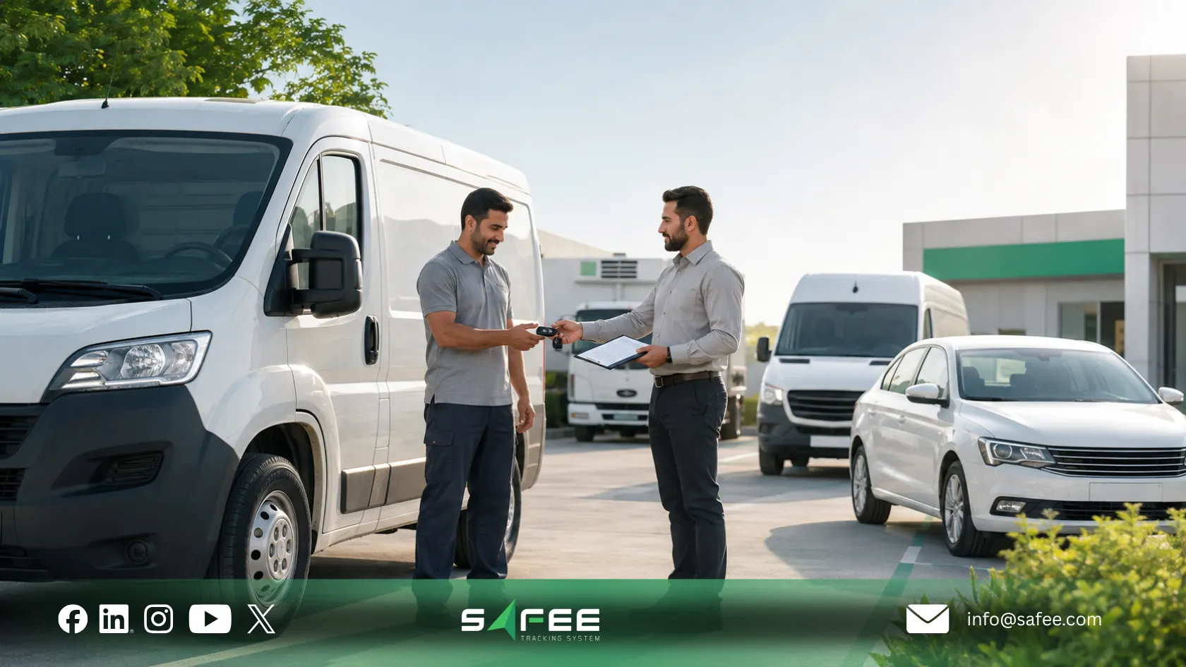 How Safee supports vehicle fleet management by vehicle type
