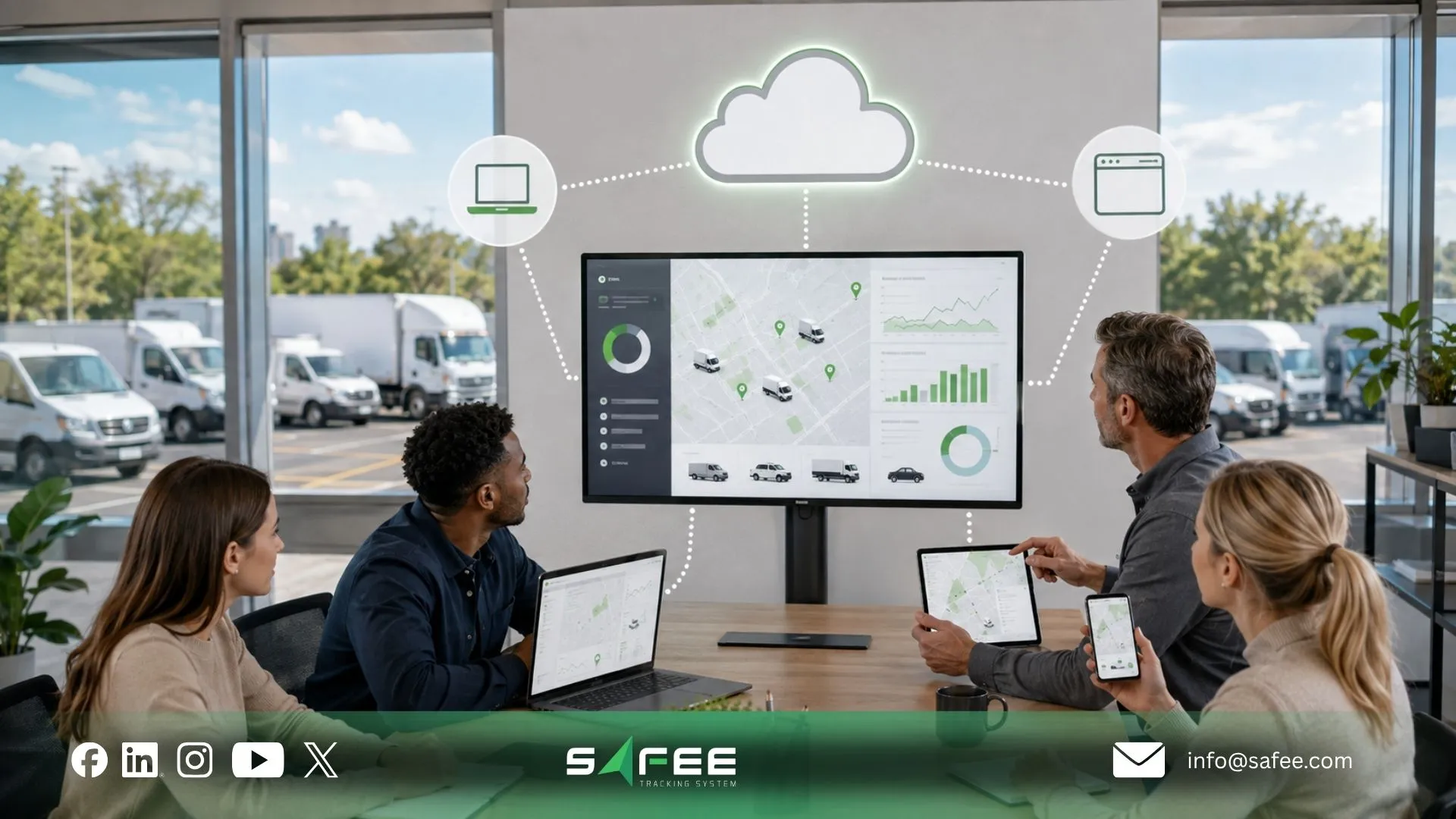 Cloud, SaaS and web-based fleet management and how they differ