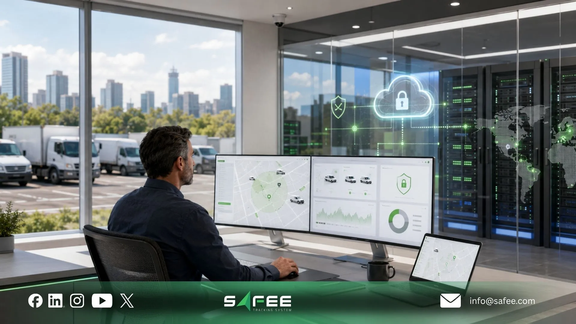 Cloud based fleet management solutions and data residency