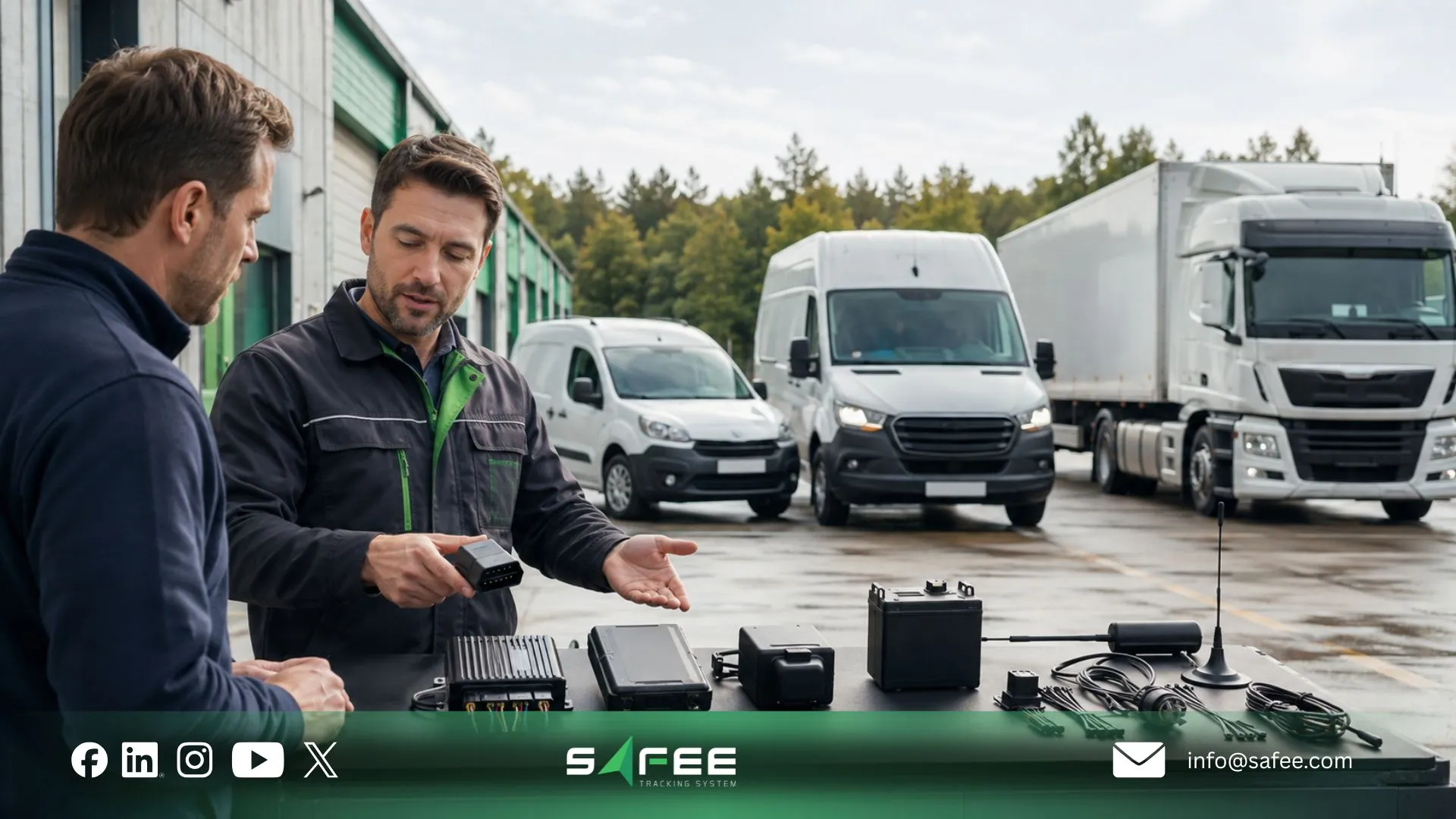 GPS fleet vehicle tracking devices for OBD, hardwired and battery installations