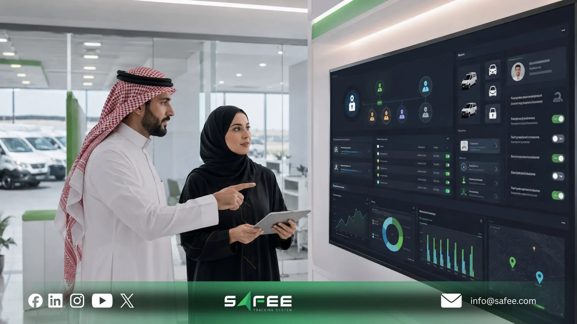 How a fleet management system works