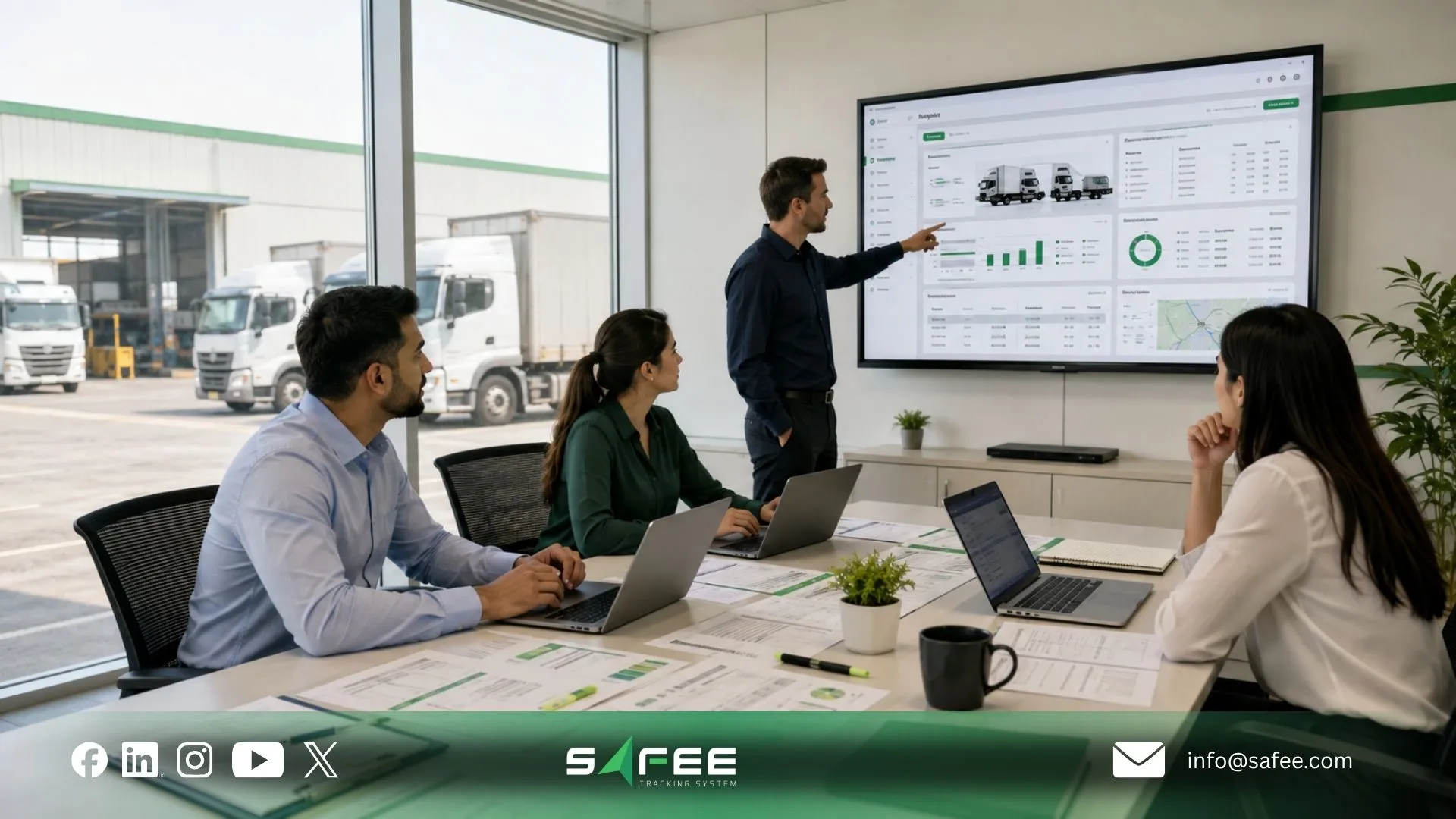 What 'fleet management using IoT' means