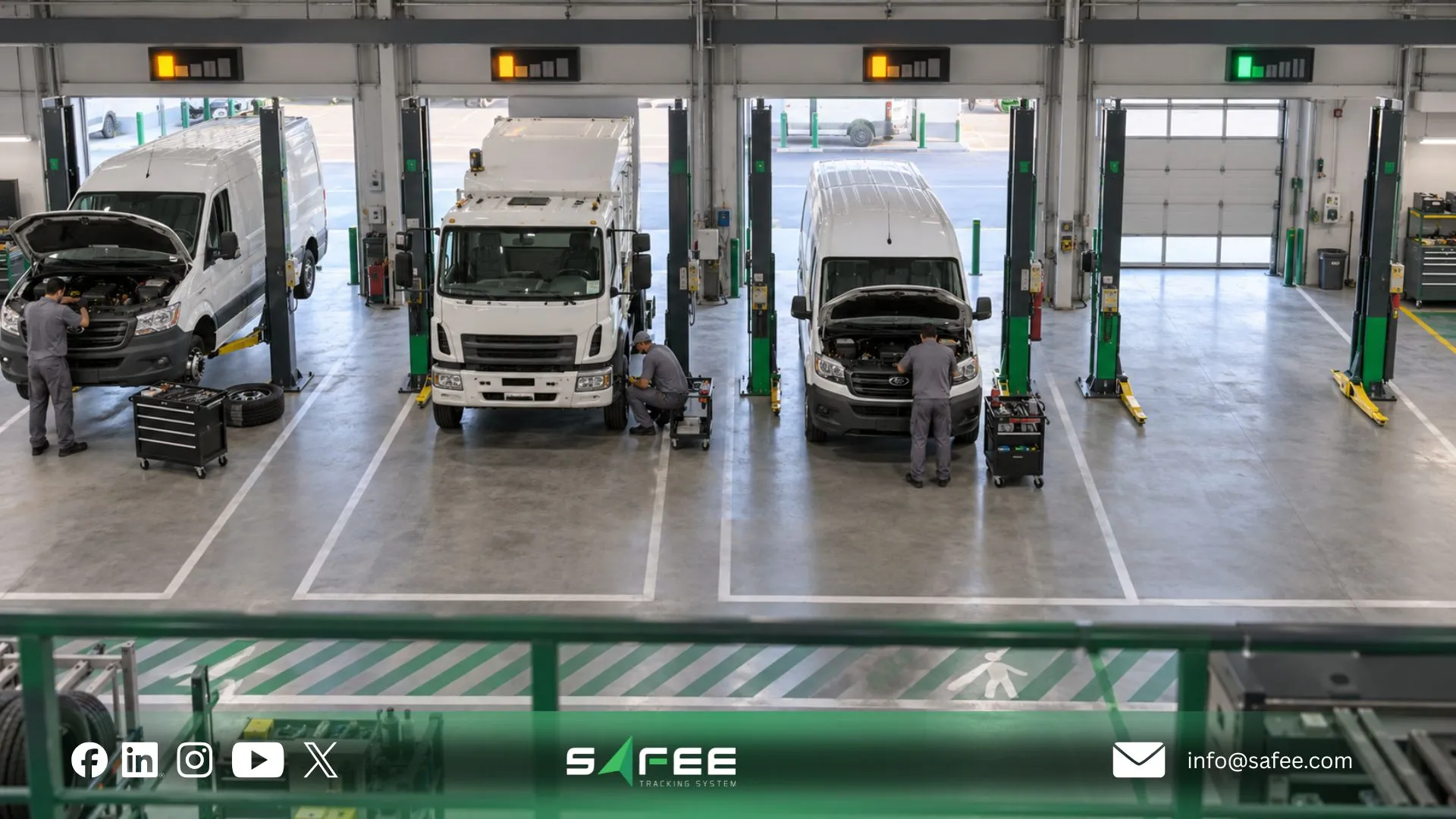 What fleet workshop management covers and what it doesn't
