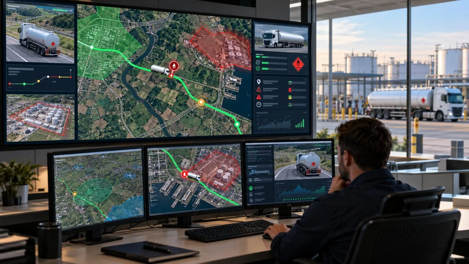 Dangerous Goods Transport Management: Plan, Monitor & Respond