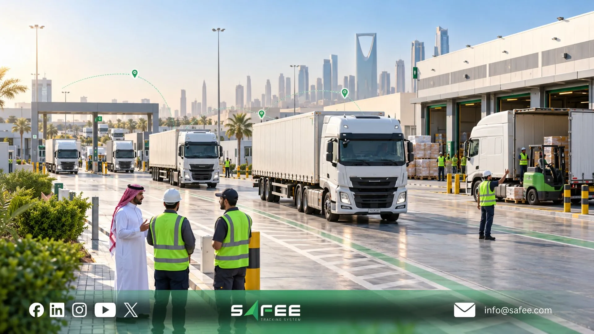 How to Manage a Fleet of Trucks in Saudi Arabia 4 How to manage a fleet of trucks through one daily review