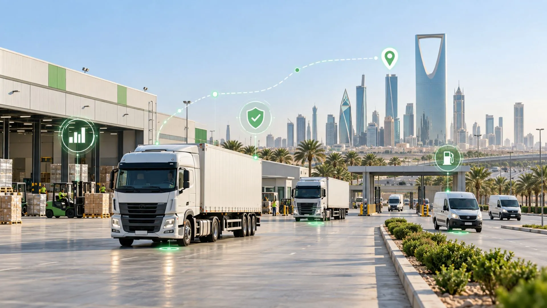 Logistics Fleet Management in Saudi Arabia Journeys, Delays, and Costs