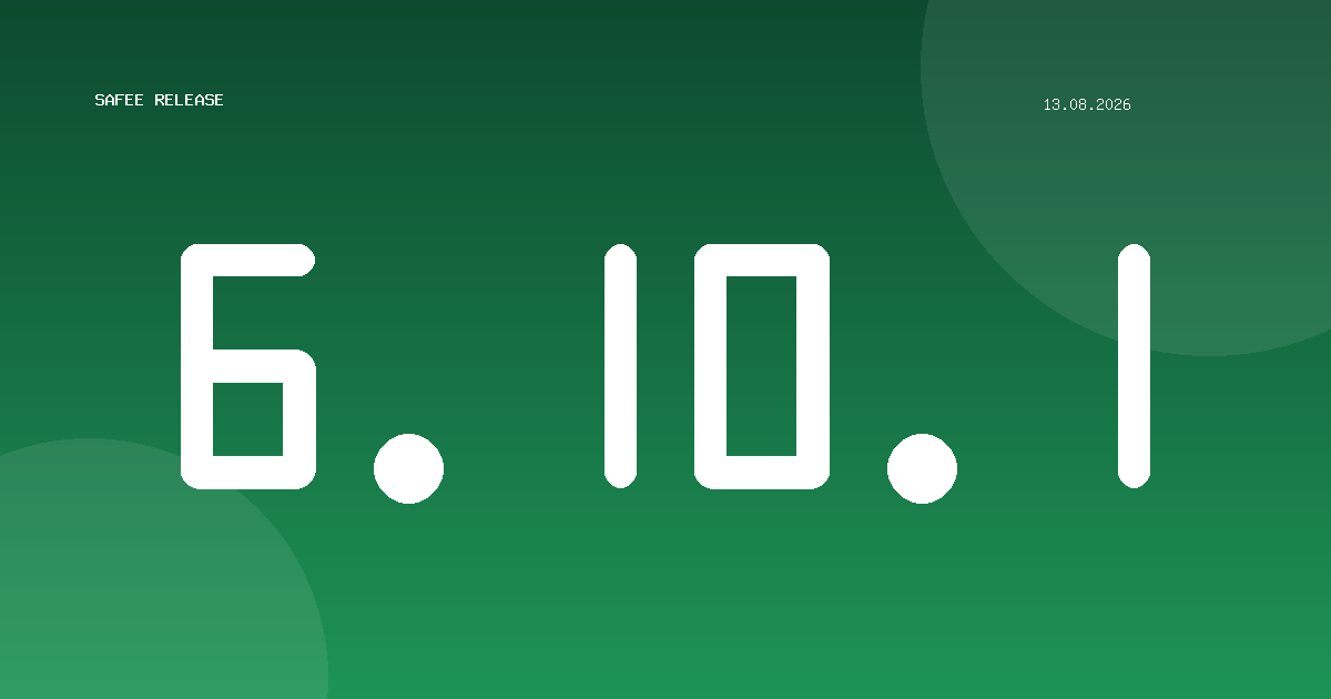 الإصدار 6.10.1: مجموعات السائقين وتنبيه IMEI في وصل 6