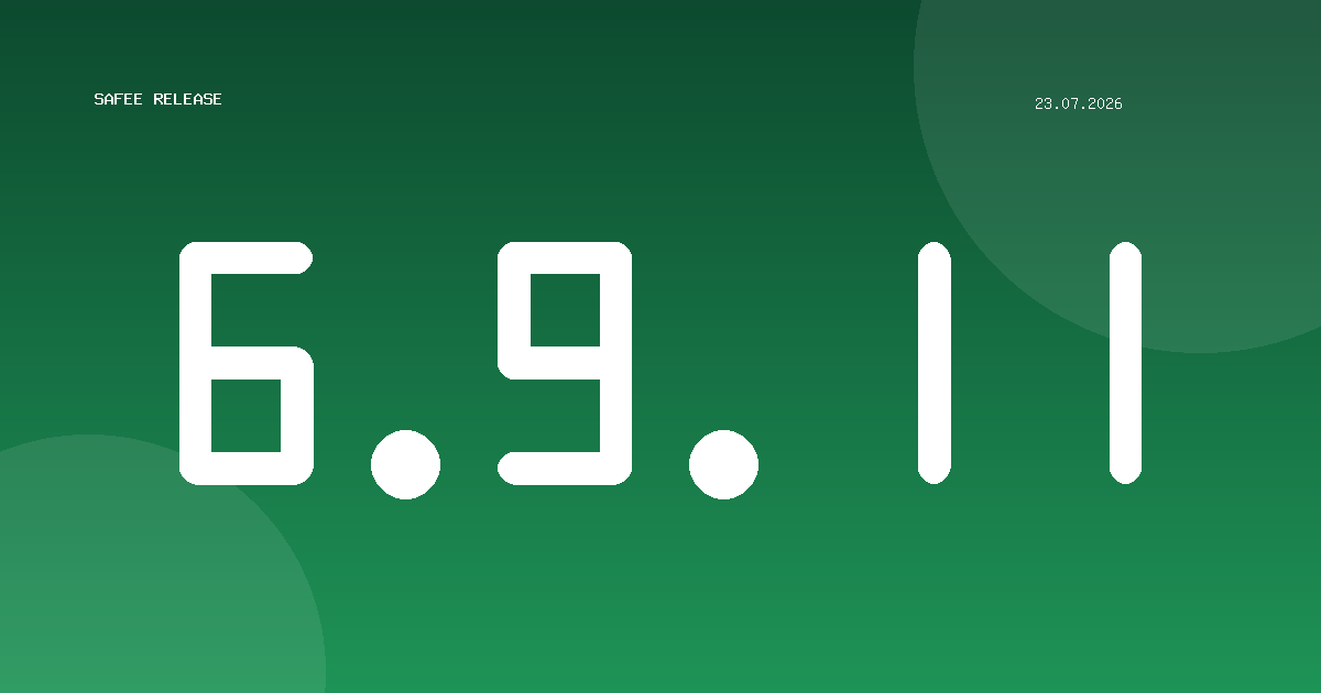 الإصدار 6.9.11: مرشح الحساب وتأكيد إلغاء الاشتراك